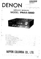 Denon PMA-550-Service-Manual 